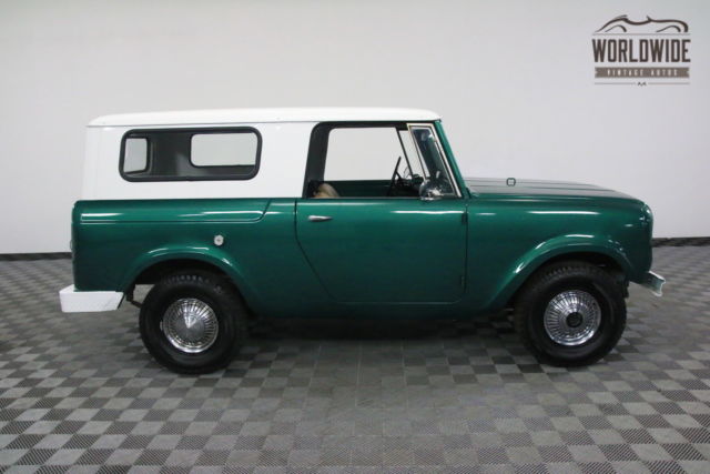 1964 International Harvester Scout RARE OVERDRIVE. 4X4. CONVERTIBLE - photo 8