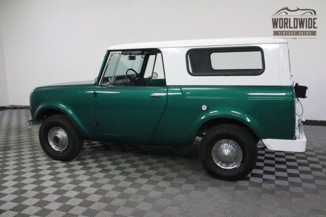 1964 International Harvester Scout RARE OVERDRIVE. 4X4. CONVERTIBLE - photo 9