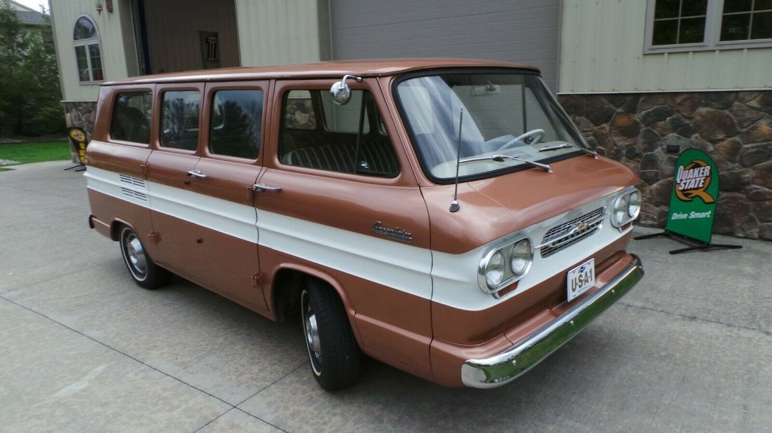 1964 Greenbrier Bronze Beautiful! 1964 Chevrolet Corvair