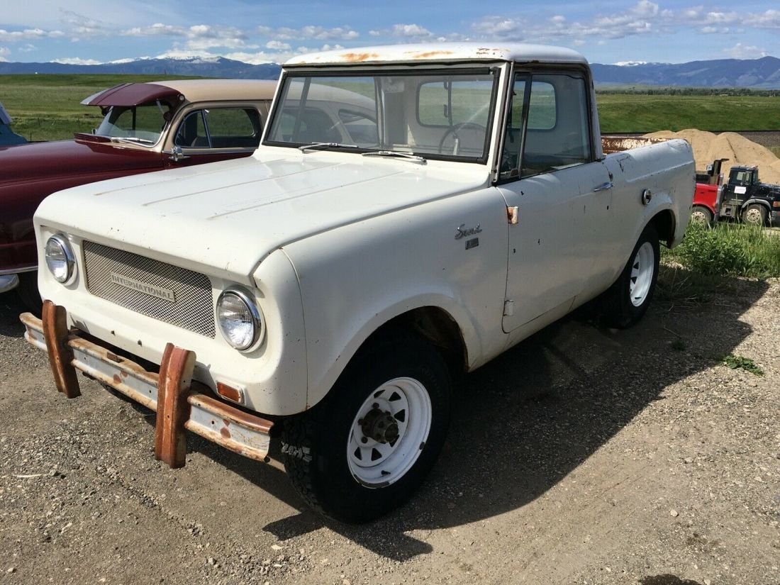 1964 IH Scout 800 Half Cab, 4x4 1964 International Harvester Scout