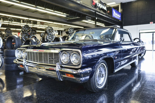 1964 IMPALA SS 327 4-SPEED MANUAL, FACTORY TACH, ORIGINAL NUMBERS MATCHING 1964 Chevrolet Impala