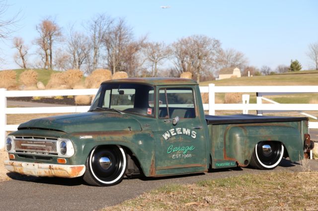1964 INTERNATIONAL 1000 STEPSIDE PICKUP AIR RIDE PATINA SHOP TRUCK NO RESERVE ! 1964 International Harvester 1000 PATINA SHOP TRUCK