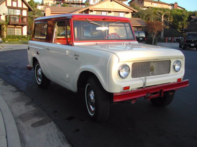 1964 International Harvester Scout Red Carpet Special 1964 International Harvester Scout 80