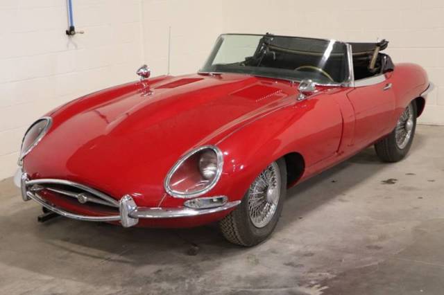 1964 Jaguar E-Type 0 Red Convertible I6 3.8L Manual 4-Speed 1964 Jaguar E-Type --