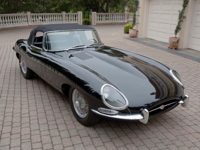 1964 Jaguar E-Type Series 1 Triple Black Roadster 1964 Jaguar E-Type