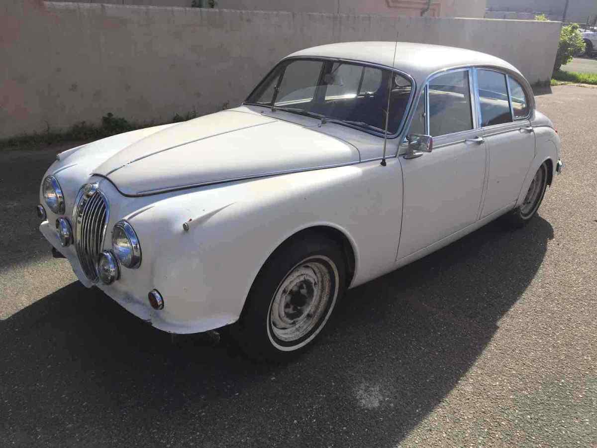 1964 Jaguar Mark II White RWD Manual 1964 Jaguar Mark II