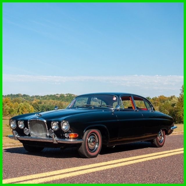 1964 Jaguar Mark X Saloon Stunning Black over Red 1964 Jaguar Mark X 3.8L