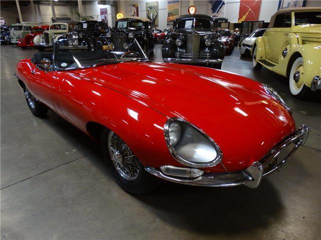 1964 Jaguar XKE 47,825 Miles Carmen Red 3.8L Inline Six Manual 1964 Jaguar XK --