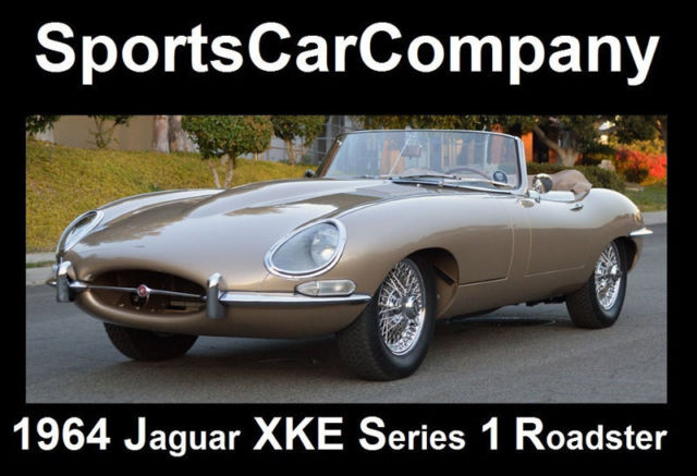 1964 JAGUAR XKE SERIES 1 ROADSTER EXPERT ROTISSERIE RESTORATION BEST IN SHOW ! 1964 Jaguar E-Type XKE SERIES 1 ROADSTER