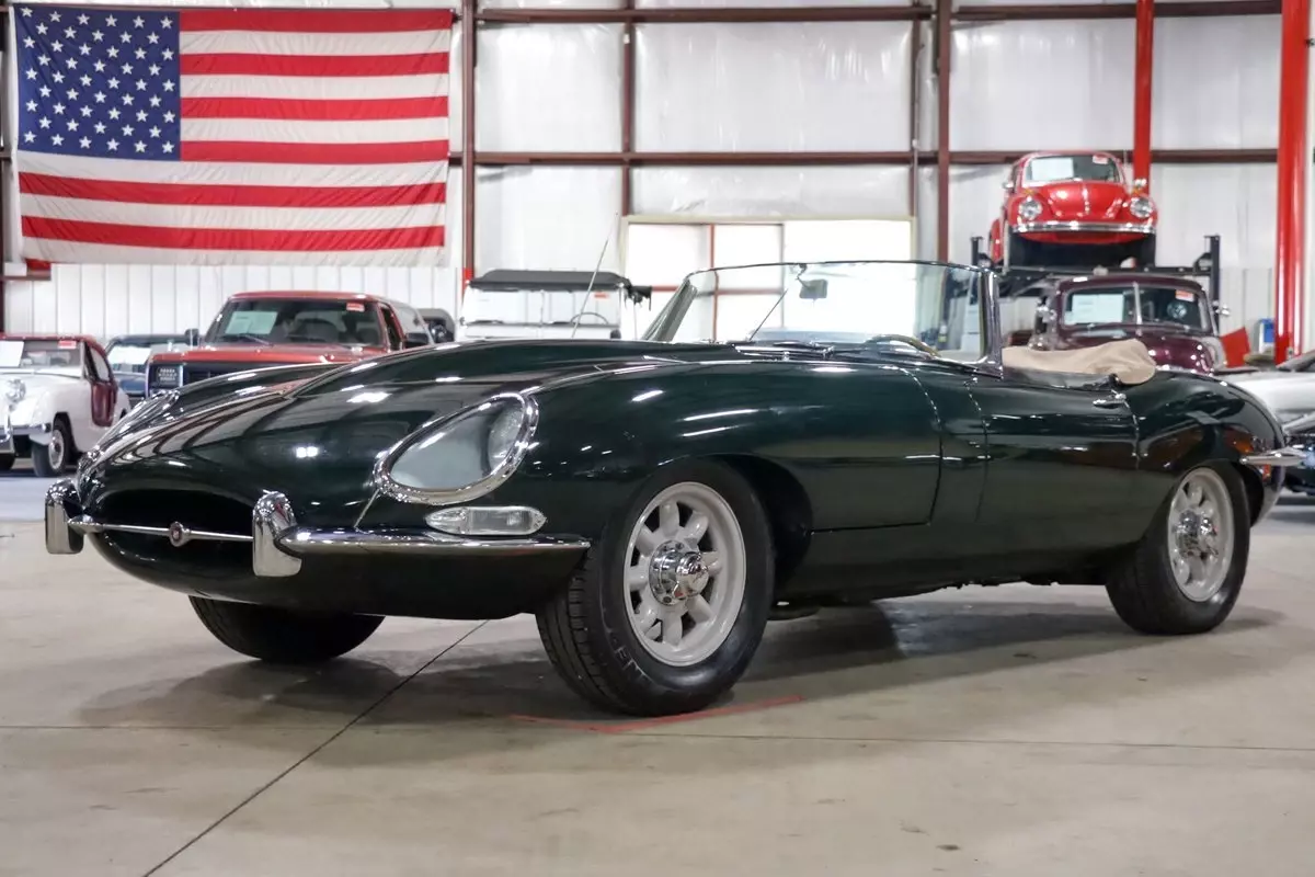 1964 Jaguar XKE Series I Roadster 3186 Miles British Racing Green Roadster 3.8L 1964 Jaguar XK Series I Roadster