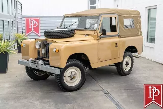 1964 Land Rover 88 Series IIA 85250 Miles Sandglow 1964 Land Rover 88 Series IIA