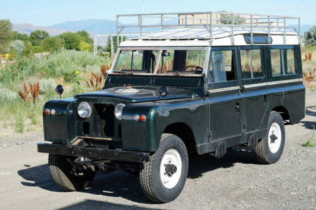 1964 Land Rover series 109 restoration project rolling chassis no engine. 1964 Land Rover Defender