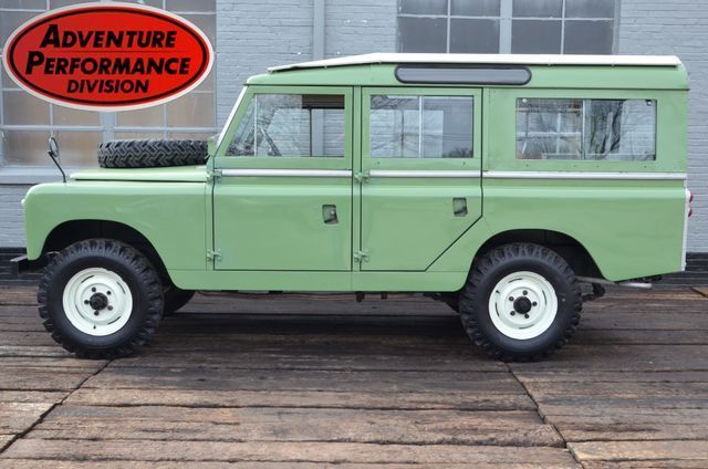 1964 LAND ROVER SERIES 109A RESTORED! 30000 Miles Green 4 Manual 1964 Land Rover SERIES 109A RESTORED!