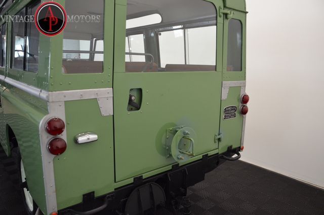 1964 Land Rover SERIES-IIA 109 RESTORED REAR JUMP SEATS! - photo 9