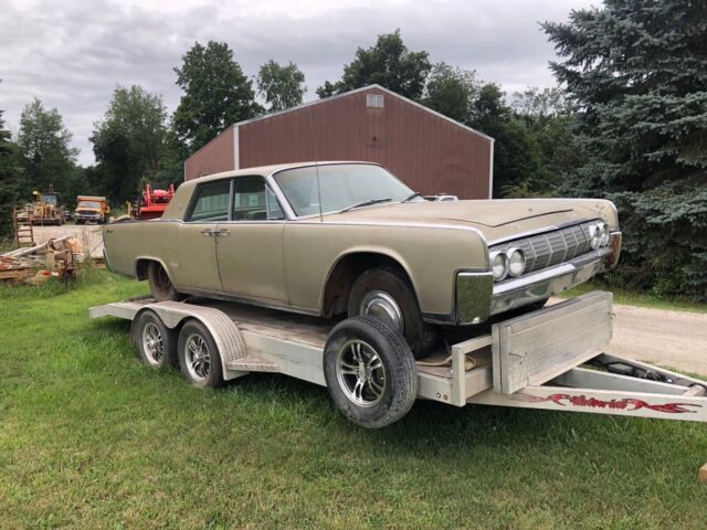 1964 Lincoln Continental Sedan Brown RWD Automatic 1964 Lincoln Continental