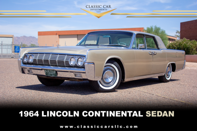 1964 Lincoln Continental Sedan - Mostly All Original Survivor - Only 66K Miles! 1964 Lincoln Continental 4dr Sedan