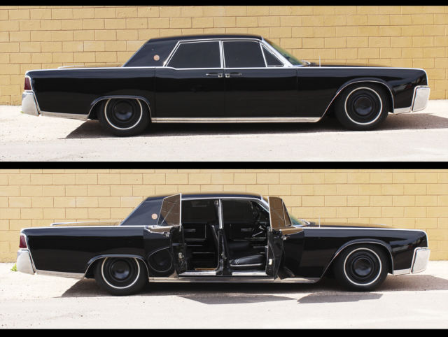 1964 Lincoln Continental Sedan Presidential Edition Daily Driver Black Custom 1964 Lincoln Continental