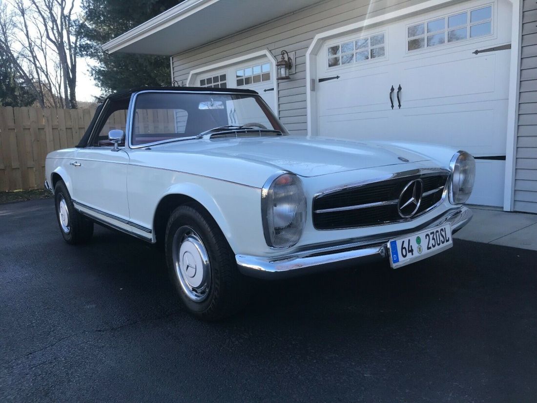 1964 M/B 230SL Org. Cali. Car , Restored,Service Records Inc. Runs 100% Offers ? 1964 Mercedes-Benz SL-Class Convertible