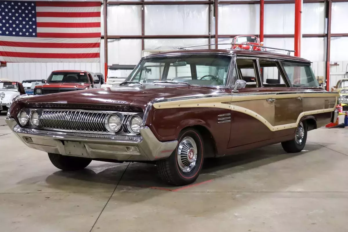 1964 Mercury Colony Park 82913 Miles Maroon Metallic Sedan 390ci V8 1964 Mercury Colony Park