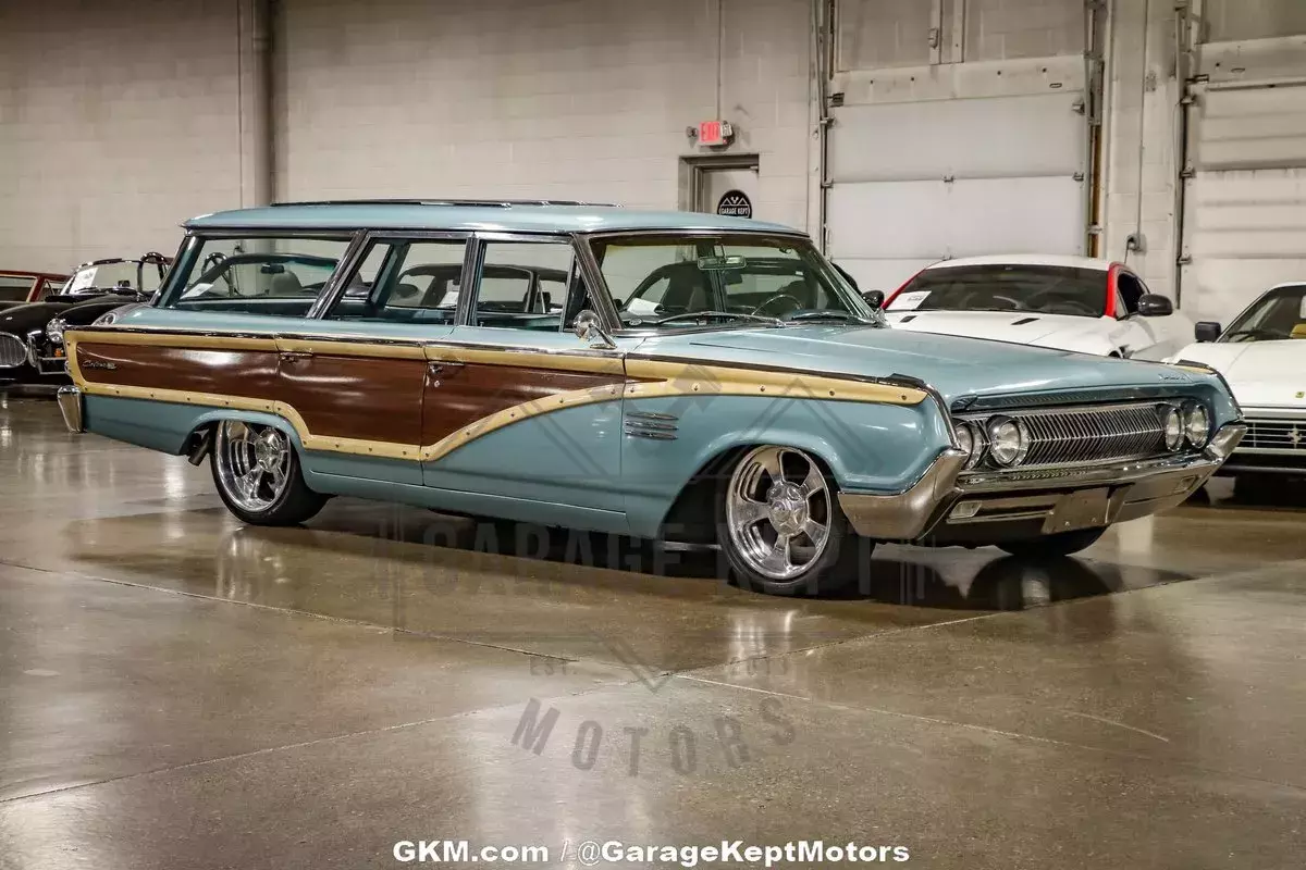 1964 Mercury Colony Park Blue Station Wagon 390ci/315hp 4bbl V8 18557 Miles 1964 Mercury Colony Park