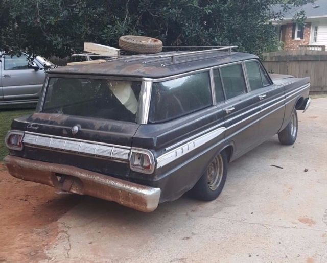 1964 Mercury Comet 404 Station WAGON! super shed FIND. Falcon Wagon 1964 Mercury Comet
