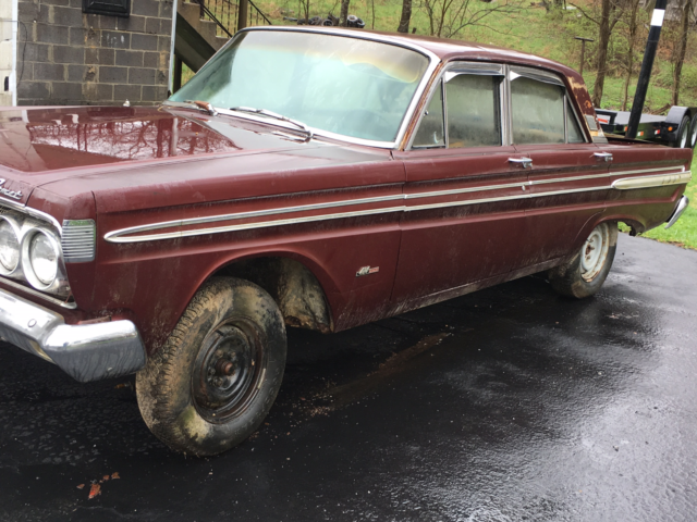 1964 Mercury Comet 4door no motor or transmission NICE barn find!! EASY PROJECT! 1964 Mercury Comet