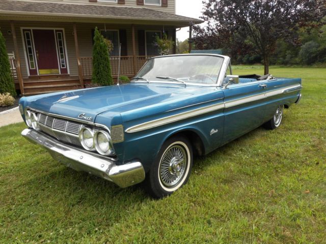 1964 Mercury Comet Caliente Conv, 55,000 orig mi, 85% orig paint, 200 cyl auto 1964 Mercury Comet