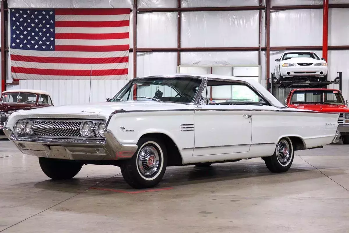 1964 Mercury Marauder Monterey 83876 Miles Polar White Coupe 390 V8 1964 Mercury Marauder Monterey