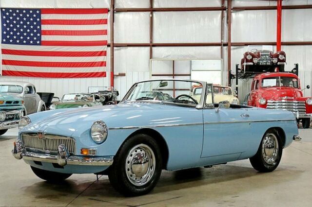 1964 MG B Convertible 82048 Miles Iris Blue Convertible 1800cc I4 4-Speed Manual 1964 MG MGB Convertible