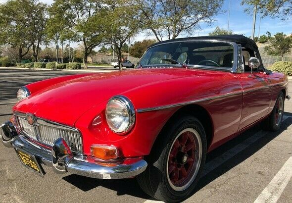 1964 MG MGB, Red with 64195 Miles available now! 1964 MG MGB --
