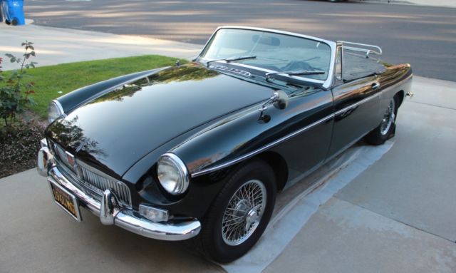 1964 MGB - 59,369 Original Miles - Black w/ Red - Additional Large Photos Below 1964 MG MGB