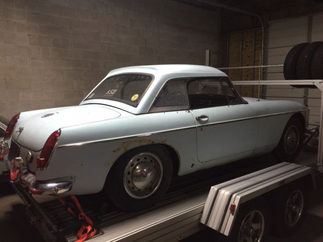 1964 MGB Iris Blue 1964 MG MGB