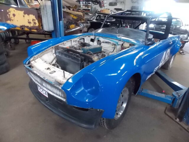 1964 MGB RaceCar, Vintage Racer, MGB Hill Climb car 1964 MG MGB Roll Cage