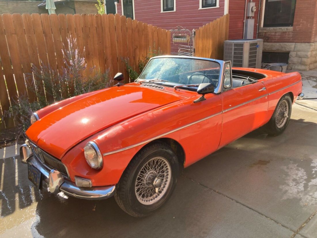 1964 MGB Roadster Project Car Factory Overdrive Restoration Started 1964 MG MGB