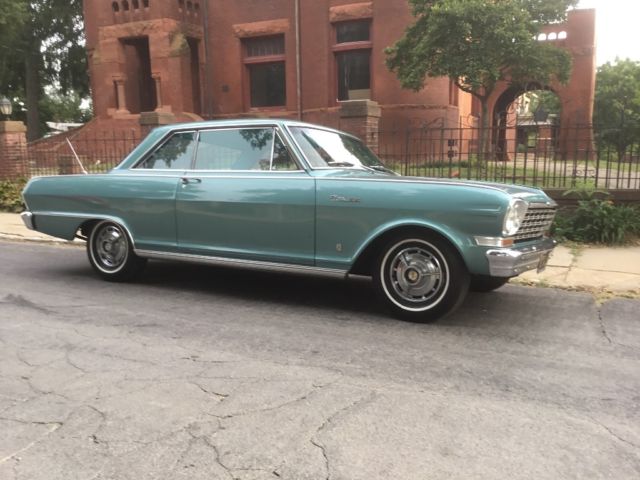 1964 NOVA SUPER SPORT, RARE AZURE TURQ., ORIG. CAL BLACK PLATES, NO RESERVE!! 1964 Chevrolet Nova Super Sport