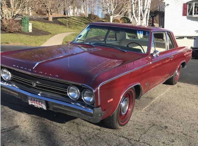 1964 Oldsmobile 442, SUPER RARE, B09, #'s matching 4-Spd, Club Coupe with AC!! 1964 Oldsmobile 442 B09 Police Pursuit (442)