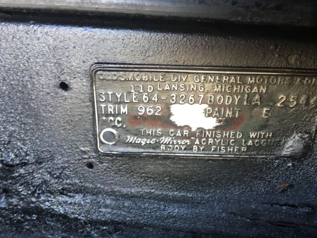 1964 Oldsmobile Cutlass F85 - photo 3
