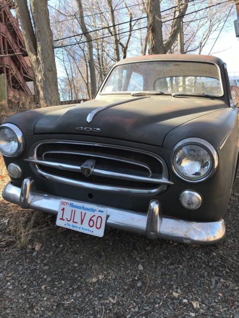 1964 Peugeot 403 only 45,000 miles needs restoration runs and drives 1964 Peugeot 403 4dr