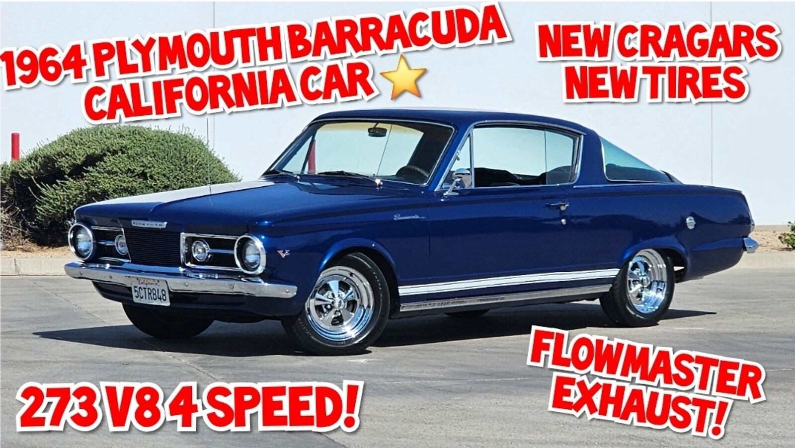 1964 Plymouth Barracuda FREE SHIPPING WITH BUY IT NOW!! - photo 13