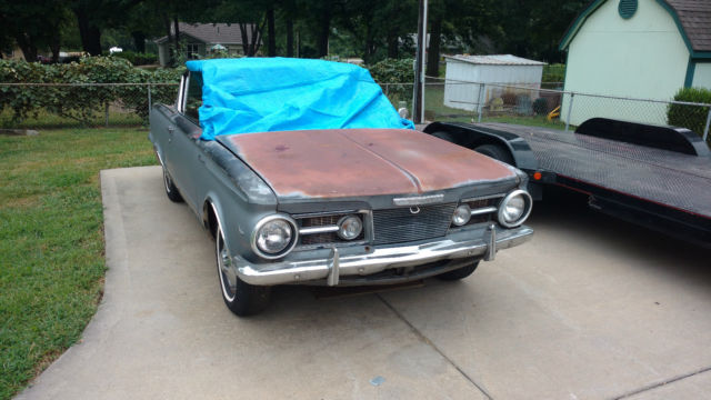 1964 PLYMOUTH BARRACUDA V8 running engine rebuilt posi track hemi under glass? 1964 Plymouth Barracuda