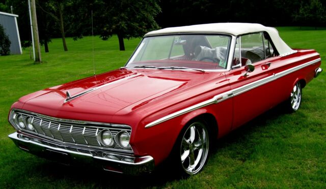 1964 Plymouth Fury Convertible 440/Auto/Red/Red/White Int.Nice Resto Cruiser 1964 Plymouth Fury Sport Convertible