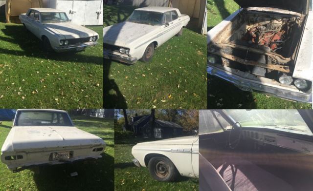 1964 Plymouth Project Fury Convertible, 2 Sport Fury Convertibles, 4 Door Sedan, 1964 Plymouth Fury