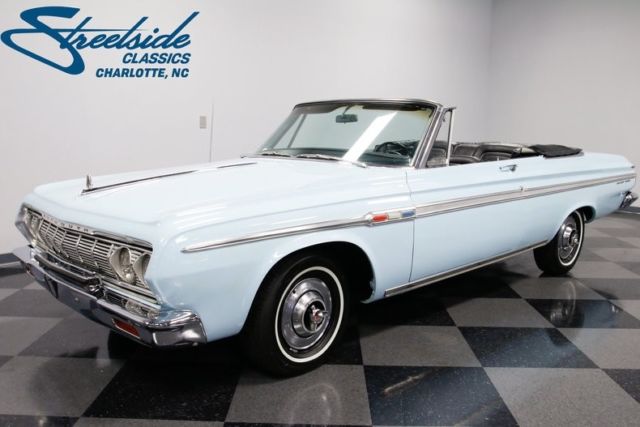 1964 Plymouth Sport Fury 19004 Miles Light Blue Convertible 318 Poly V8 Automat 1964 Plymouth Fury --