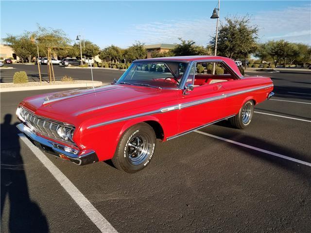 1964 Plymouth Sport Fury 25,457 Miles Red 383ci Manual 1964 Plymouth Sport Fury --