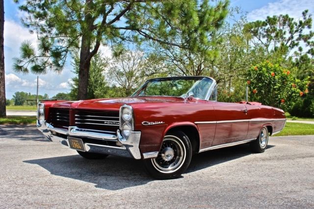 1964 Pontiac Catalina Convertible / 389 V8 / 8-Lug Wheels - photo 4