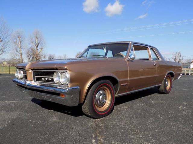 1964 Pontiac GTO 0 Saddle Bronze Coupe V8 6.4L Manual 4-Speed 1964 Pontiac GTO --