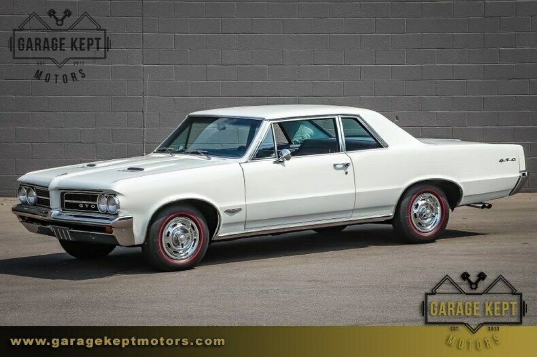 1964 Pontiac GTO Cameo Ivory Coupe 389ci/348hp Tri-Power V8 9982 Miles 1964 Pontiac GTO