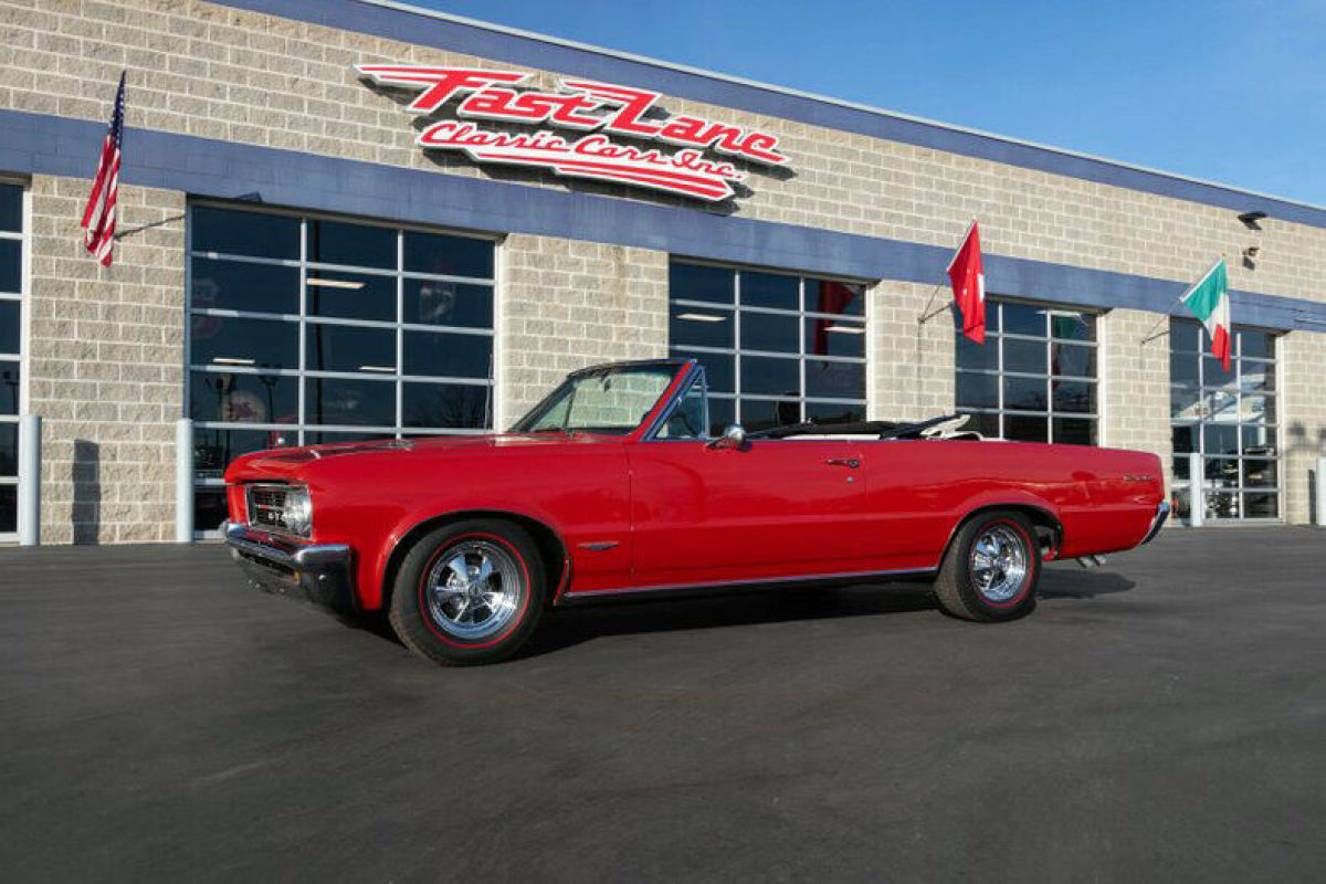1964 Pontiac GTO Convertible Correct 389 Tri-Power V8 4-Speed Transmission 1964 Pontiac GTO 4-Speed Tri Power Convertible