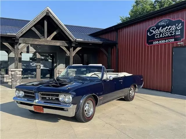 1964 Pontiac GTO, Nocturne Blue with 59,000 Miles available now! 1964 Pontiac GTO GTO