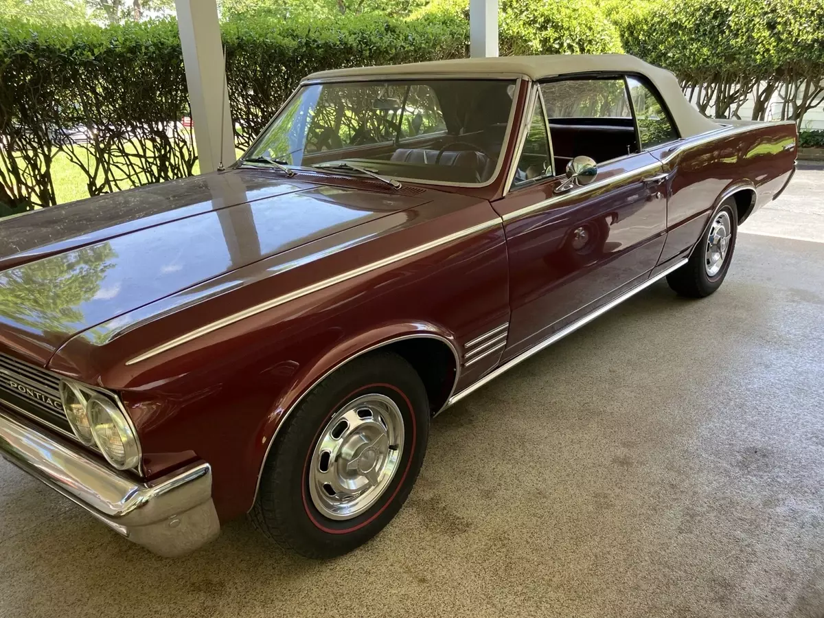 1964 Pontiac LeMans Convertible Red TEMPEST CUSTOM 1964 Pontiac Le Mans TEMPEST CUSTOM